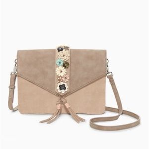 Fleurette Crossbody - Blush/Mushroom